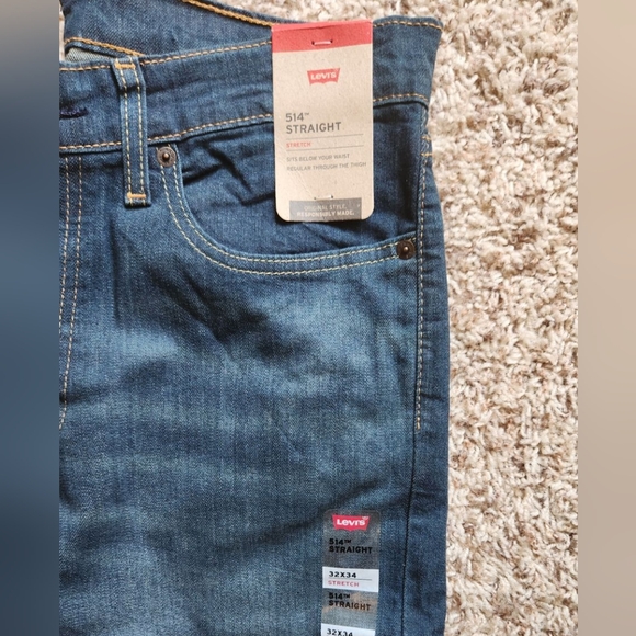 NWT Levi's 514 Straight 32x34 - Picture 3 of 3